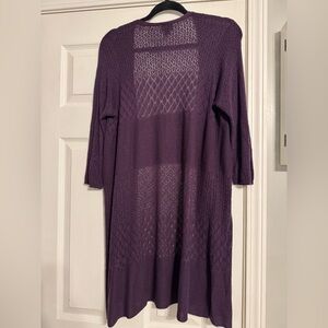 Torrid Deep Purple Knit Sweater